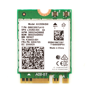 Dual Band Intel AX210ไร้สาย AX210NGW 2.4Gbps 802.11AX Wi-Fi ไร้สาย6 AX200สำหรับ Intel 8265NGW/9260AC M.2 NGFF Wlan WiFi Card - Product Image 1