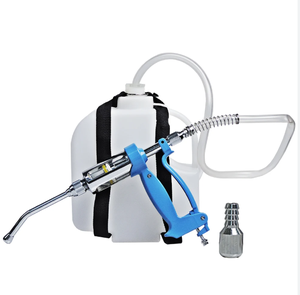 Thú Y Kim Loại Cho Ăn Súng Liên Tục Ngâm Súng Cho Gia Súc Cừu Dê Ngâm Súng Với Chai Công Cụ Trang Trại - Product Image 1