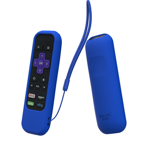 SIKAI silikon kutu örtüsü için TCL ROKU 1 2 3 4 LT HD XD XS akıllı TV uzaktan kumanda muhafazası koruyucu cilt Roku streaming Stick - Product Image 5
