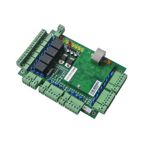 Sistema di sicurezza della porta d'ingresso soluzione Wiegand Controller Board TCP IP RFID pannello Controller di accesso a quattro porte