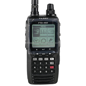 Yaesu FTA-450L IPX5 waterproof Handheld Air Band <strong>Intercom</strong> Digital Mobile <strong>Radio</strong> for Airport Use Supports VOR ILS <strong>System</strong> - Product Image 1