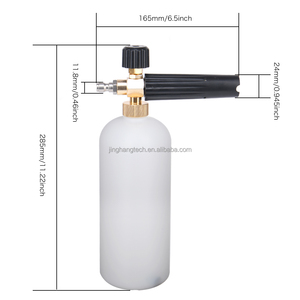 Jh Tốt Nhất Điện Nhanh Chóng Kết Nối Thép Không Gỉ Đồng Chất Liệu Bọt Lance Pháo Xe Máy Giặt Với Áp Lực Làm Sạch Chức Năng - Product Image 4