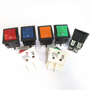 KCD4 kapalı 20A 25A <span class=keywords><strong>30A</strong></span> 4pins rocker ışıklı anahtarları