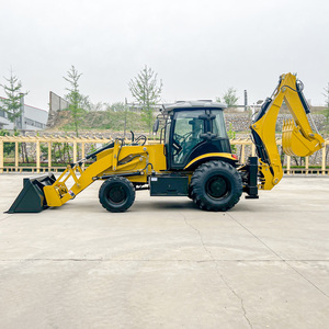 Ce/EPA giá rẻ nhất 4x4 bánh xe backhoe loader DIESEL lật máy xúc backhoe lật để bán - Product Image 6