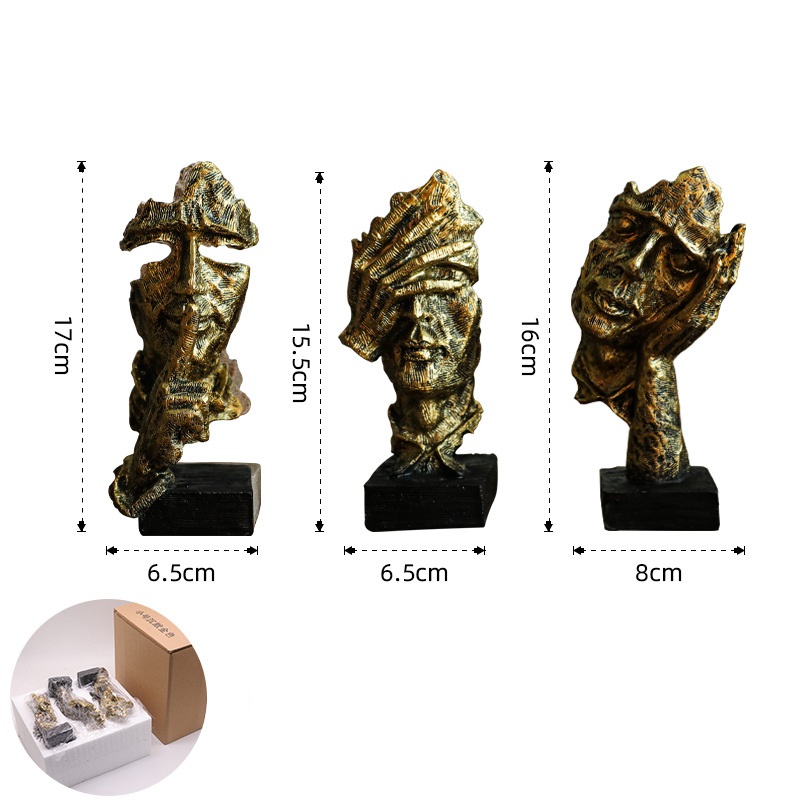Ensemble d'or trois