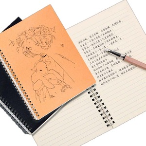 热卖B5牛皮纸卷纸笔记本60页加厚学生笔记本简易笔记练习册 - Product Image 4