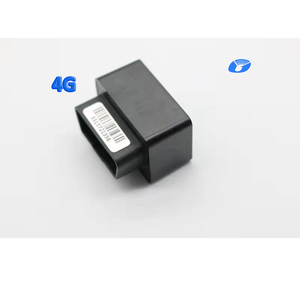 Dispositivo de seguimiento GPS 4G LTE Obd2 Plug and Play con software de seguimiento GPS de monitoreo en tiempo real y alarma de exceso de velocidad para automóvil - Product Image 1
