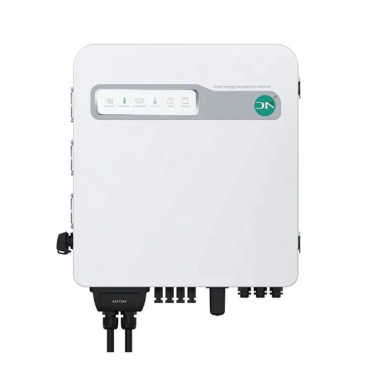 Duy nhất giai đoạn năng lượng mặt trời PV hệ thống năng lượng tinh khiết Sine Wave Hybrid năng lượng mặt trời biến tần DC AC Off lưới OEM Pin thành phố Chế độ phí