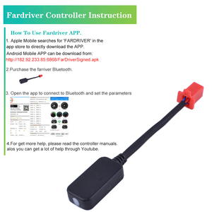 Fardriver <strong>Controller</strong> 80A 100A Programmable Brushless DC <strong>Controller</strong> for Electric Scooters - Product Image 4
