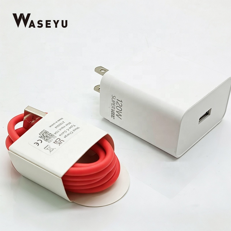 White, 120w US Plug+red cable