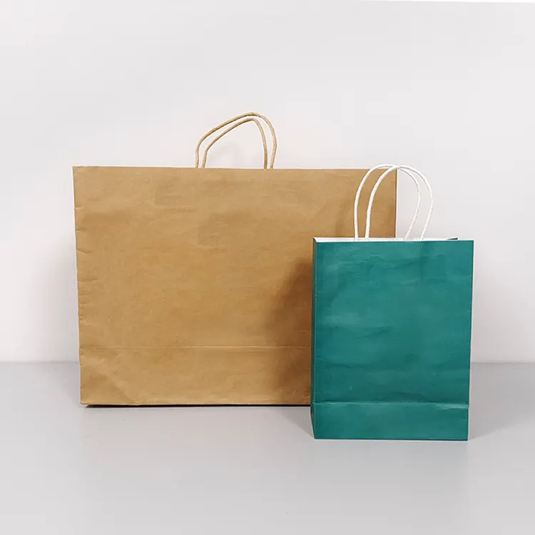 Bolsas de embalaje de papel kraft de tamaño personalizado, para pan, sándwich, proveedor de fábrica de china