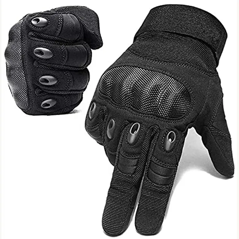 Benutzer definiertes Logo Fahrrad Radfahren GMY Sport handschuhe Touchscreen Heavy Duty Knuckle Motorrad Renn handschuhe erhältlich