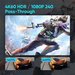 SY USB 3.2 4K 60Hz per il registratore di schede di acquisizione Video HDMI per la macchina fotografica in diretta Streaming caratteristiche USB-C per HDMI USB Loop Game Video Ca - Product Image 3