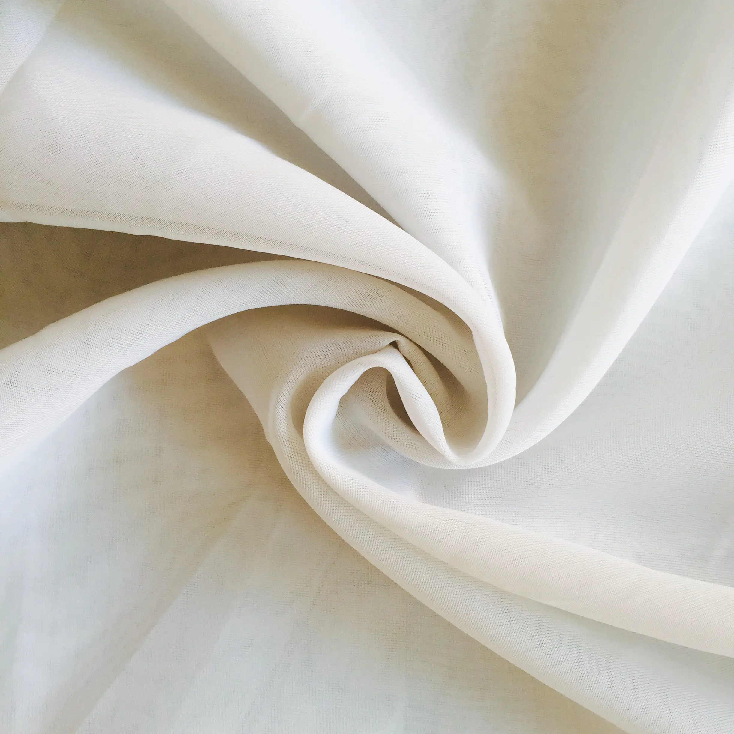 Kalıcı alev geciktirici vual kumaş NFPA701 polyester tül oturma odası sırf perde kumaşları