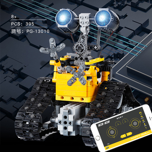 Tiktok-Robot de eje de montaje de alta calidad, 2,4G, Control remoto, juego de bloques de construcción, coche inteligente educativo, Juguetes - Product Image 2