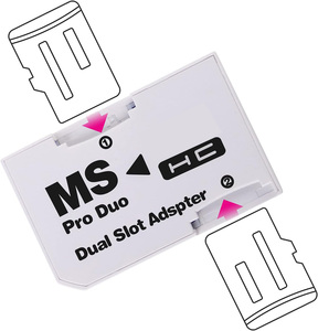 Microsd Micro SDHC Adapter Duo Pro Memory Stick Chuyển Đổi Cho PSP 1000 2000 3000 Kép Khe Cắm Adapter - Product Image 4