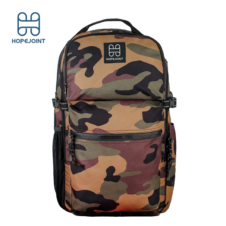 Groothandel Casual Camo Stijl School Smart Laptop Rugzak Waterdichte Reisrugzak Met Usb Oplaadpoort Tassen