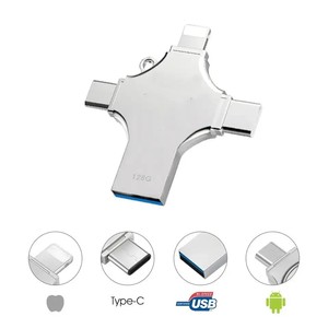 4-in-1 çok fonksiyonlu OTG USB Flash sürücü, Android tip-c Pendrive, 3.0 depolama diski için uygun - Product Image 2