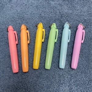 Nuovo all'ingrosso punta scalpello Morandi Mini portachiavi evidenziatore pennarelli Mini evidenziatore con portachiavi - Product Image 3