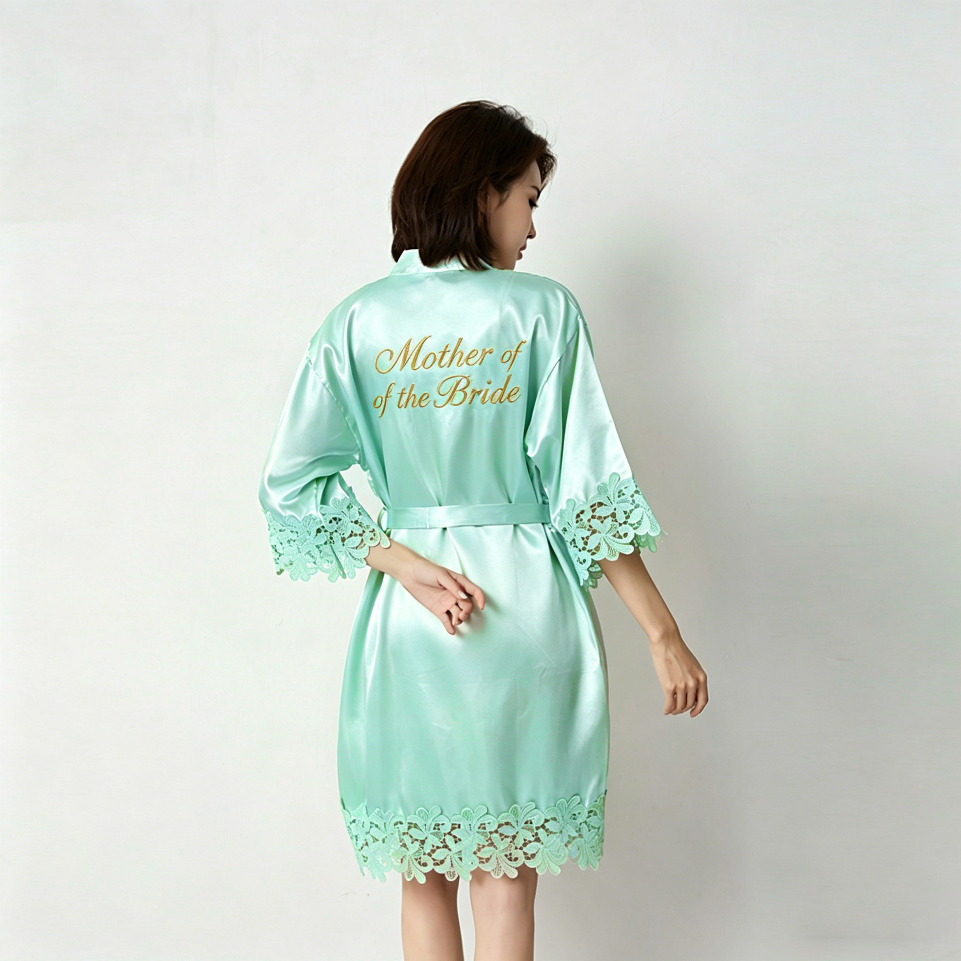 Madre della sposa verde