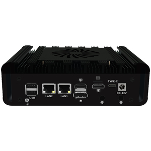 BKHD 2025 4 * Display N150 N100 Quad core Mini PC H31XF 2 * LAN Gigabit 2 * COM RS232/RS485 DDR5 Computer industriale 4G/5G/WIFI - Product Image 1