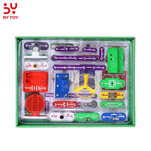 Bambini Electronic 335 Appliance Circuit Board Training Brain Discovery Kit Smart Educational Science Block Set Toys - Product Image 1