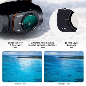 K & F Concept Bộ Lọc Ống Kính Mini Bộ Lọc Nhiều Lớp ND8 ND16 ND32 ND64 <span class=keywords><strong>MCUV</strong></span> CPL Cho Bộ Lọc Mini Dji 2 Nd - Product Image 3