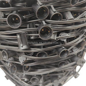 สายรัด C-9ไฟสำหรับเทศกาลคริสต์มาส SPT-1 1000นิ้วสาย C9 12นิ้วสีดำ - Product Image 3