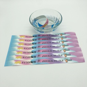 Nfc 213一次性定制打印纸访问控制事件Rfid Nfc腕带 - Product Image 2