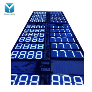 8-Zoll-<span class=keywords><strong>4</strong></span>-stellige <span class=keywords><strong>7</strong></span>-<span class=keywords><strong>Segment</strong></span>-<span class=keywords><strong>LED</strong></span>-Anzeige für Tankstellen-Preis schilder - Product Image 4