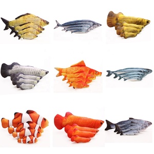 Juguete de simulación de hierba gatera para gatos, herramienta de entrenamiento para mascotas, pescado de menta, mordedor, almohada para morder, tablero para rascar - Product Image 5
