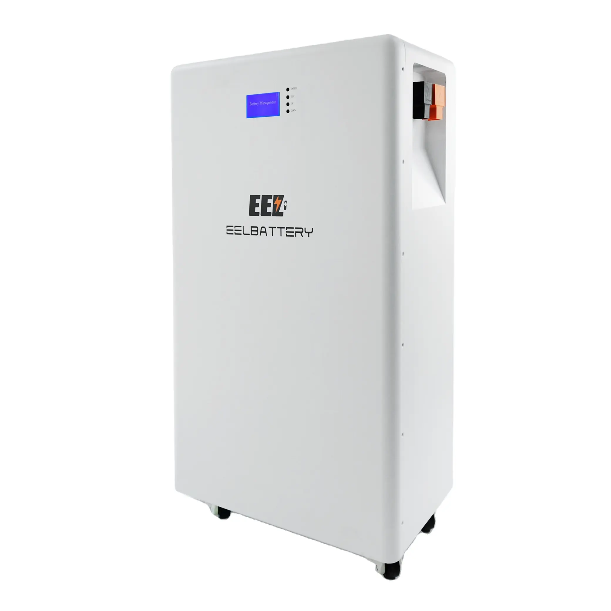 EEL-caja de batería de almacenamiento de energía, 10kwh, 15kwh, 51,2 V, bricolaje, 48V, 200ah, 230ah, 280ah, lifepo4 Vertical, 280ah, 48V