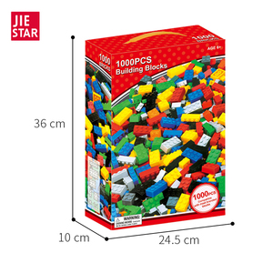 JIESTAR <strong>TOY</strong> 1000 Pcs Classic Bulk Small Block Classic Building Bricks Set Basic Building Blocks Compatible with <strong>All</strong> Major Brands - Product Image 5