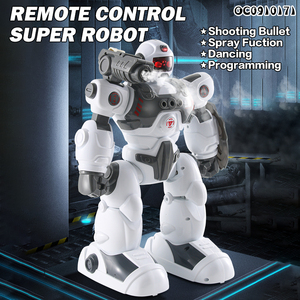 Shooting Bullet Racing RC Fernbedienung Programmierung Walking Roboter Spielzeug für Kinder - Product Image 2
