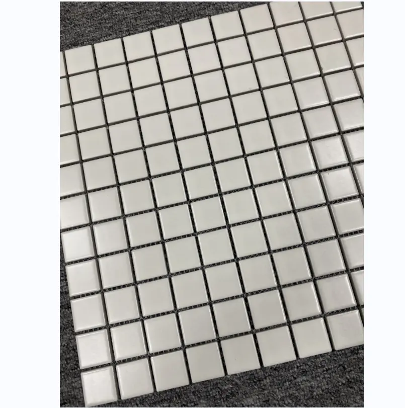 48x48mm chip Size piscina tessere di mosaico prodotti in mosaico di vetro per pavimento doccia
