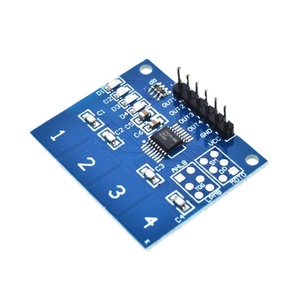TTP224 4ウェイスイッチタッチセンサー容量性タッチセンサーモジュール - Product Image 1