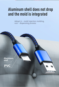 Wholesale 2.4A 3ft 1M Nylon Braid Colored Micro <strong>Usb</strong> <strong>Serial</strong> Cable Type C Cable Android Cable for Huawei Samsung Fast Charger - Product Image 3