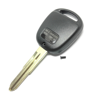 L-exus GX470 RX350 ES300 RX300 RX400h SC GS LS T-oyotaノーカットブランクブレード用交換用2ボタンリモートキーシェルケースカバー - Product Image 2