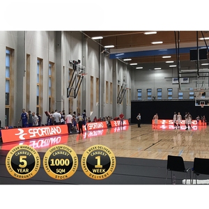 P10 LED-Stadion im Freien Bildschirm Indoor Sports Perimeter LED-Modul Anzeige Fußballplatz Courtside Led Billboard Panel - Product Image 4
