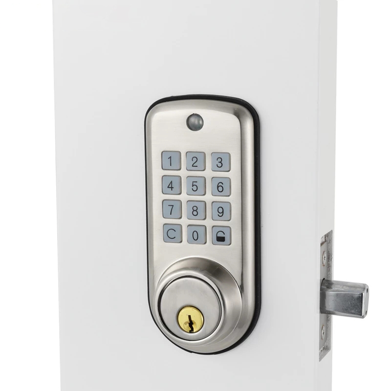 Automatic Deadbolt Security Access Mechanical Keyless Magnetic Door Lock Electronic Smart Lock