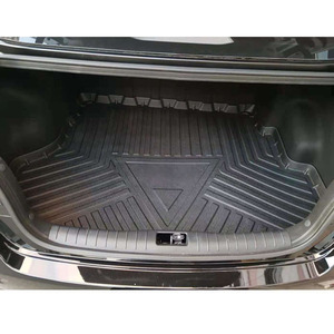 Fit Well Non Slip Rear Cargo Boot Liner <strong>Trunk</strong> Mat Use for <strong>KIA</strong> Soluto Pegas 2017-2020 - Product Image 1