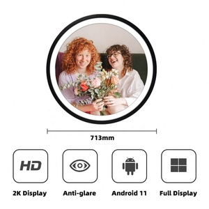 INSOVISION 23.6 pollici Wifi Android Video Digital Signage visualizza Mini Display LCD rotondi - Product Image 3