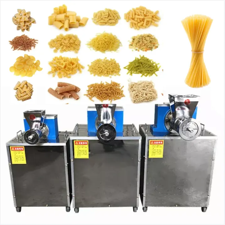 Línea de producción de pasta italiana automática, extractor de especificaciones, máquina de llenado de corte largo de alta capacidad