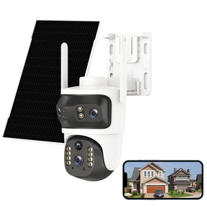 V380 MAX 4G telecamera solare esterna 6MP sensore di visione notturna allarme Push Motion Tracking Triple visualizzazioni prezzo all'ingrosso dati Cloud - Product Image 1