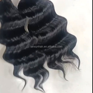 Extensiones de cabello trenzado brasileño Super Remy Fumi rizado cabello a granel tejido cabello humano chino cabello virgen - Product Image 3