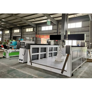 5轴数控路由器泡沫造型雕塑铣床3d雕塑制造机5轴数控模具铣床 - Product Image 6
