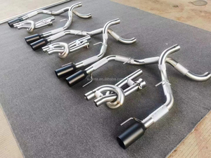 Xuante hiệu suất thép không gỉ FORD F150 RAPTOR 3.5-2023-2025 hệ thống ống xả 1.5mm dày gương đánh bóng đen ống xả lời khuyên - Product Image 5