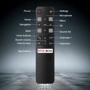 Wholesale New RC802V Universal <strong>Remote</strong> Control for TCL Android Smart TV YouTube Home Use Voice <strong>Remote</strong> Control Replacement