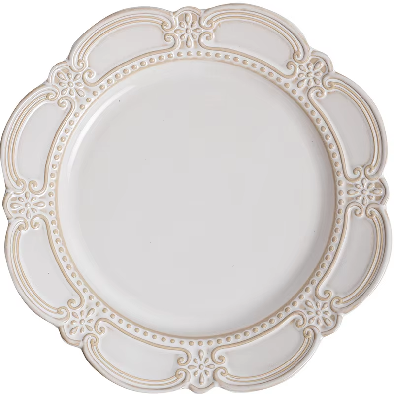 Assiette de 8 pouces (40 pièces/carton)
