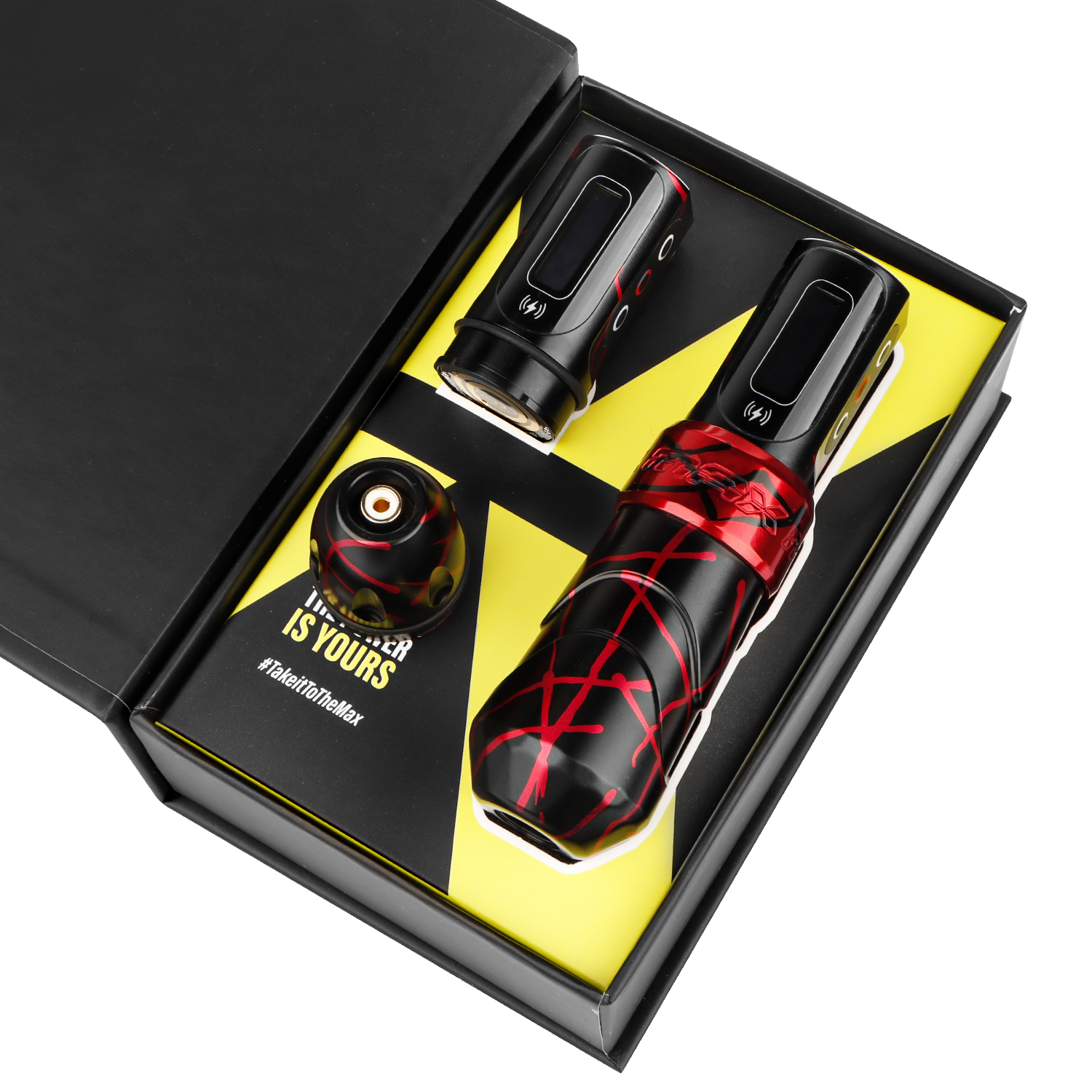 Red camouflage (2 batteries)